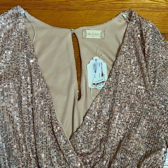 Floor length sequined dress from altard state. - Picture 2 of 3